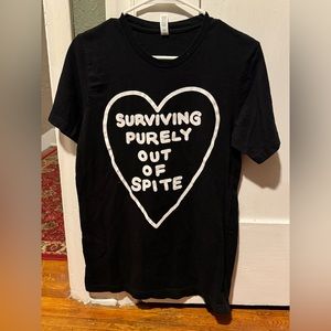 Wicked Clothing Surviving Purely Out of Spite Tshirt